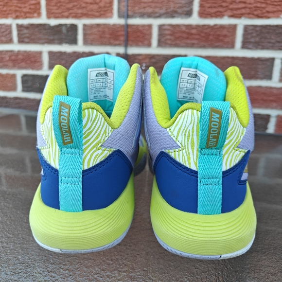 Moolah Kicks Girl's Press Break Basketball Shoes Youth Size 5.5 Lilac Purple - Picture 9 of 9